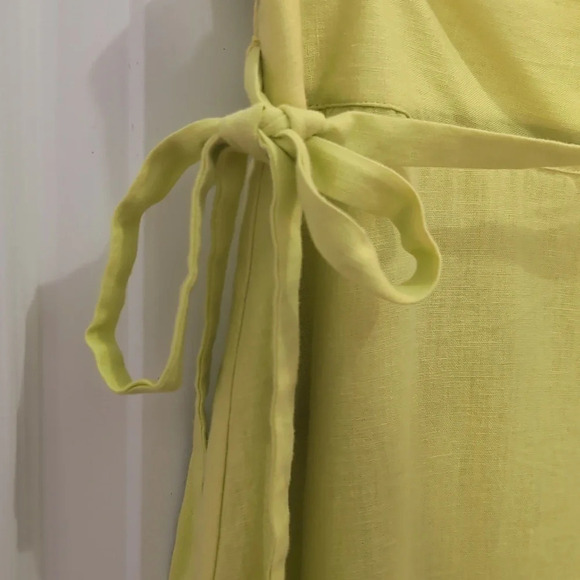 Loft Linen Side Tie Women's Skirt - Picture 3 of 7